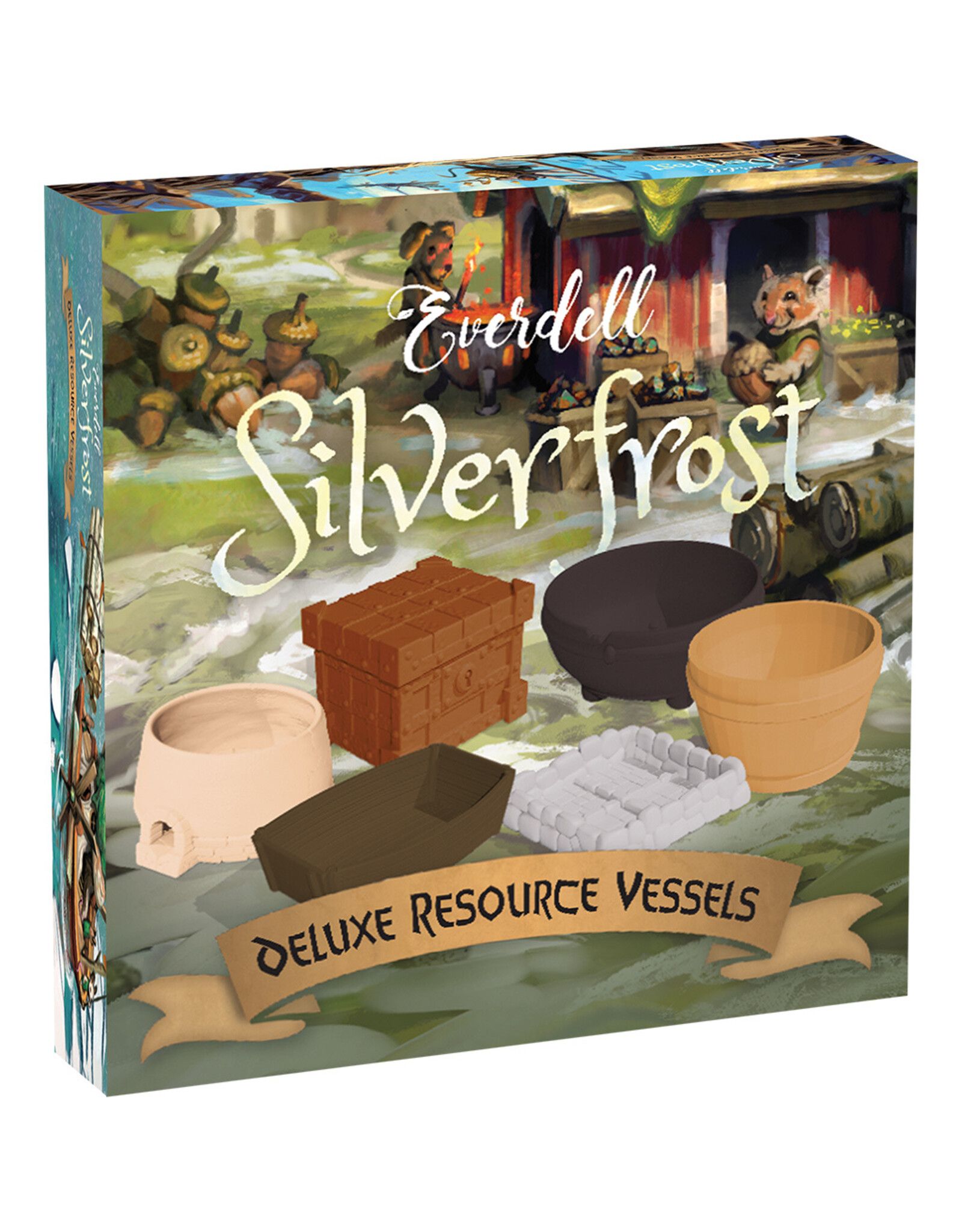 Tabletop Tycoon Everdell Silverfrost Deluxe Resource Vessels