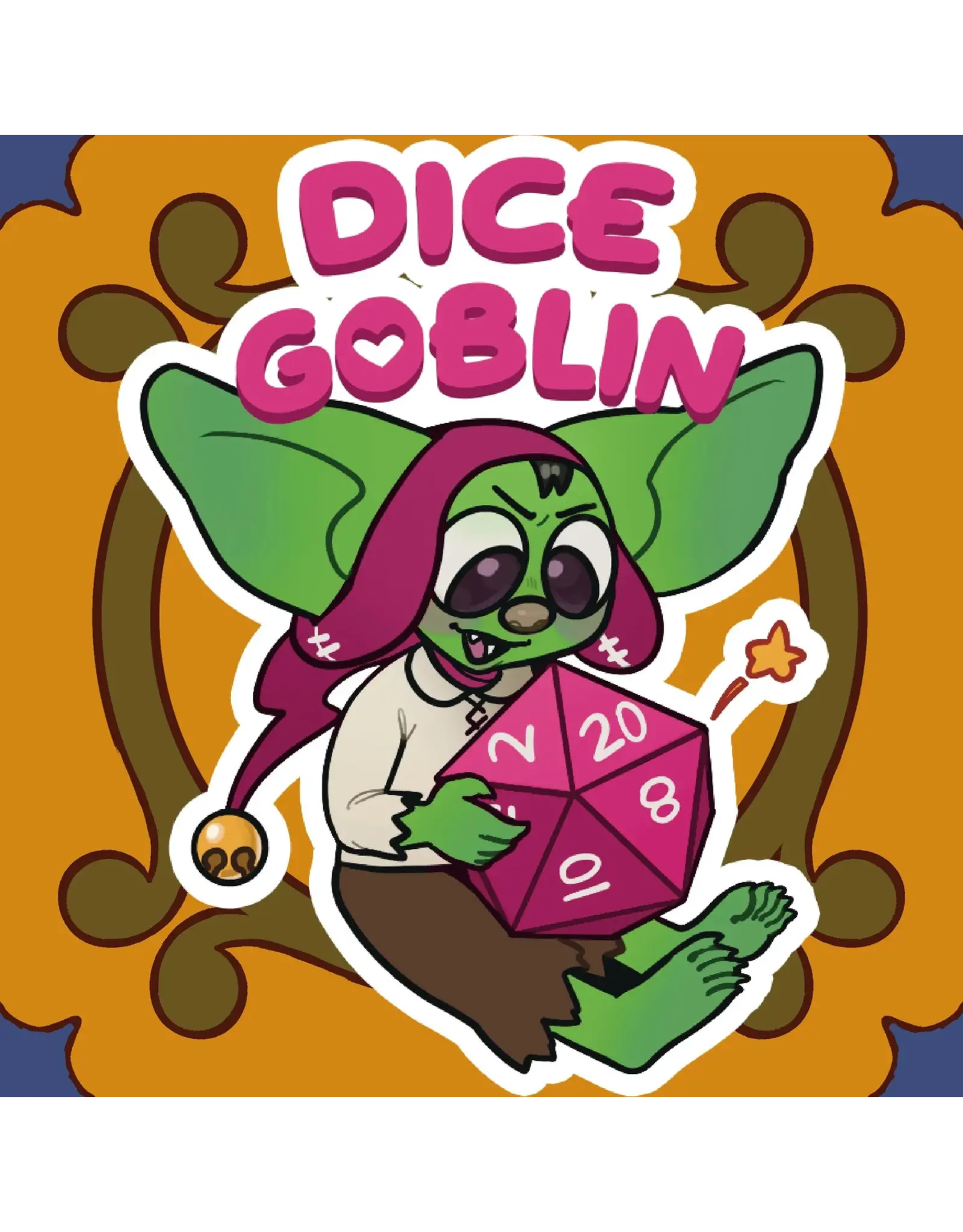 King's Plague Collective King's Plague Sticker - Dice Goblin