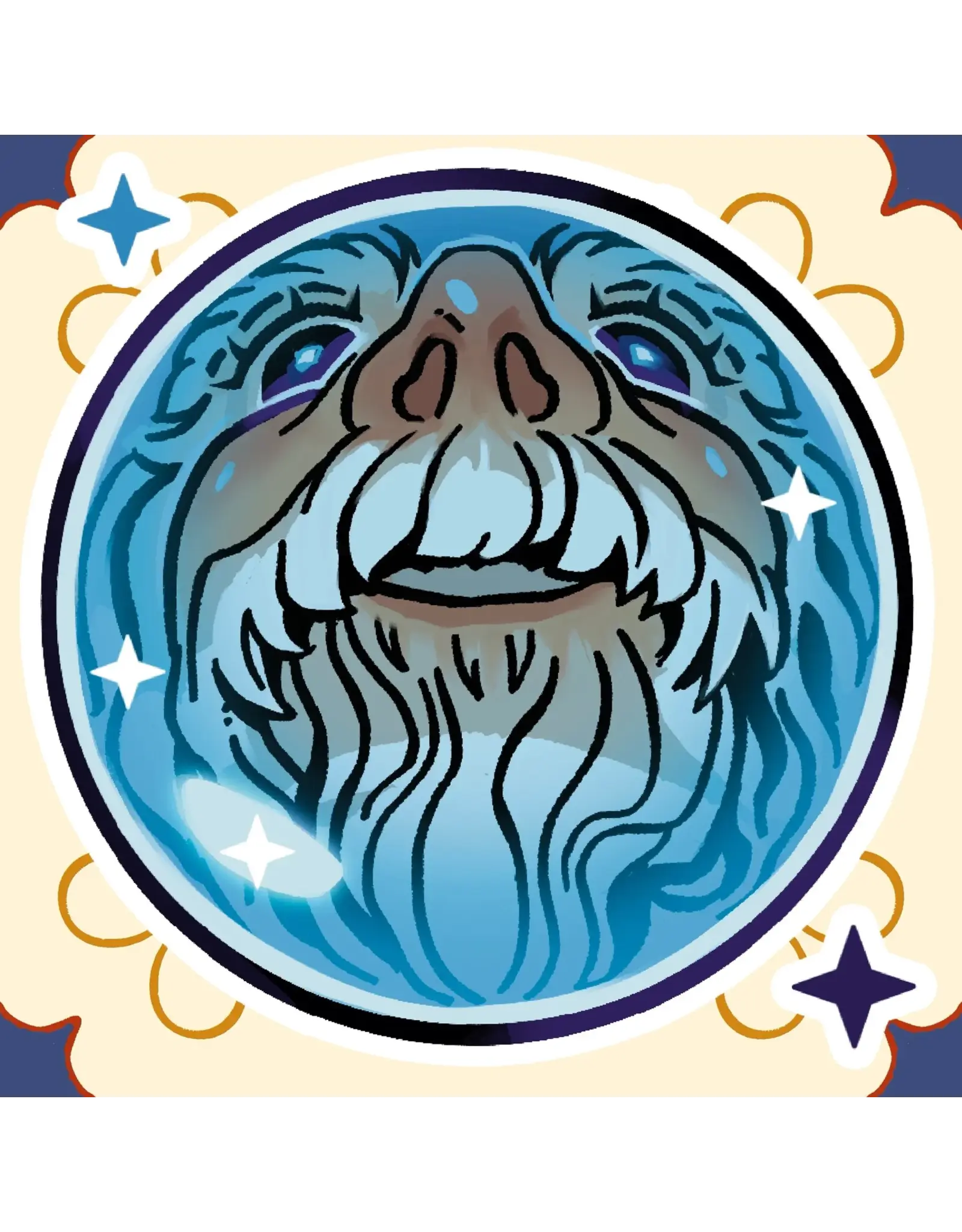 King's Plague Collective King's Plague Sticker - Pondering Orb