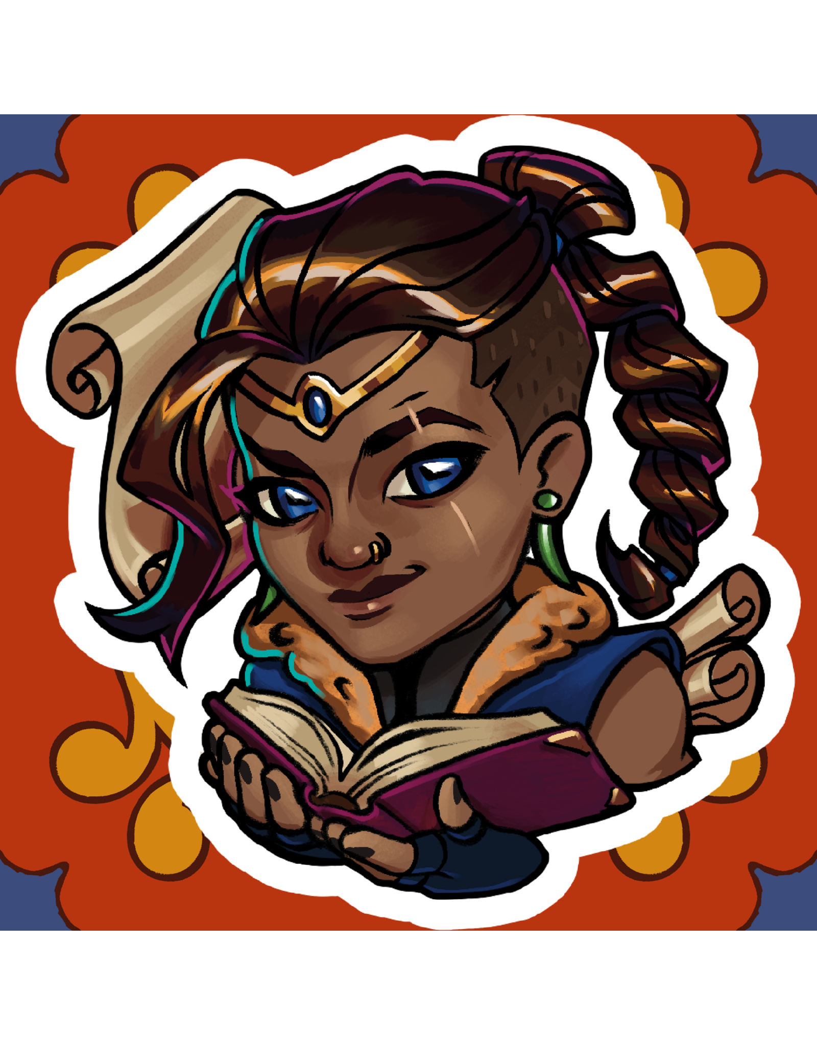 King's Plague Collective King's Plague Sticker - Beau - Critical Role Mighty Nein