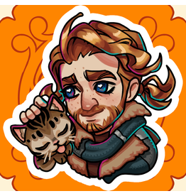 King's Plague Collective King's Plague Sticker - Caleb - Critical Role Mighty Nein