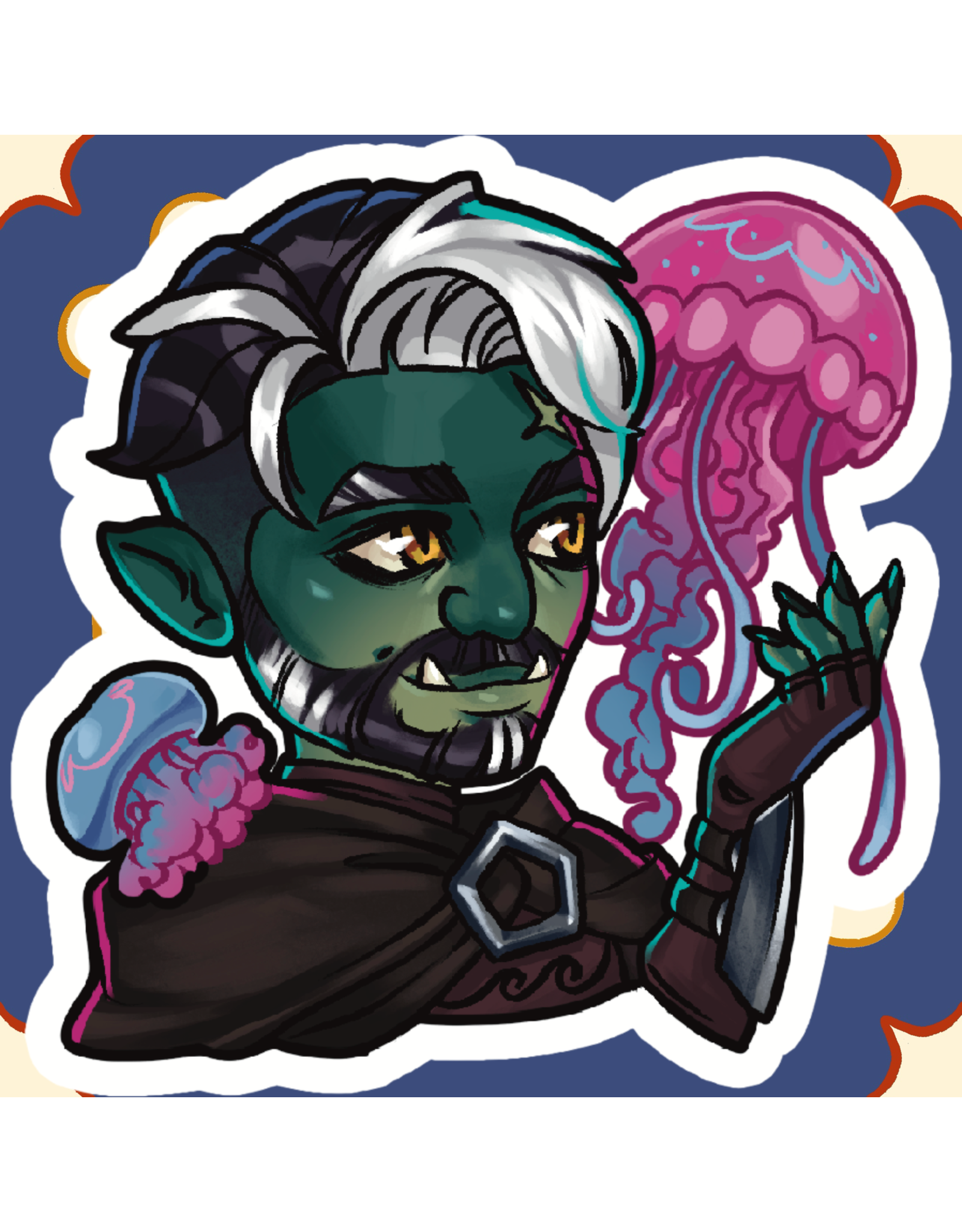 King's Plague Collective King's Plague Sticker - Fjord - Critical Role Mighty Nein