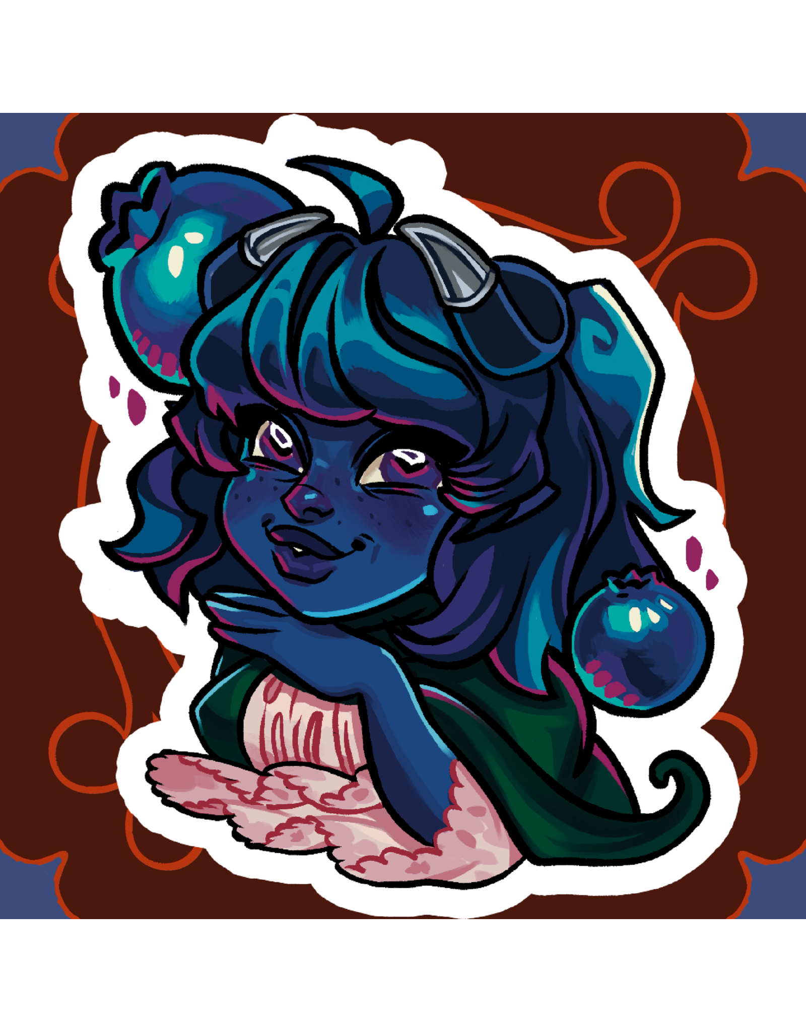 King's Plague Collective King's Plague Sticker - Jester - Critical Role Mighty Nein