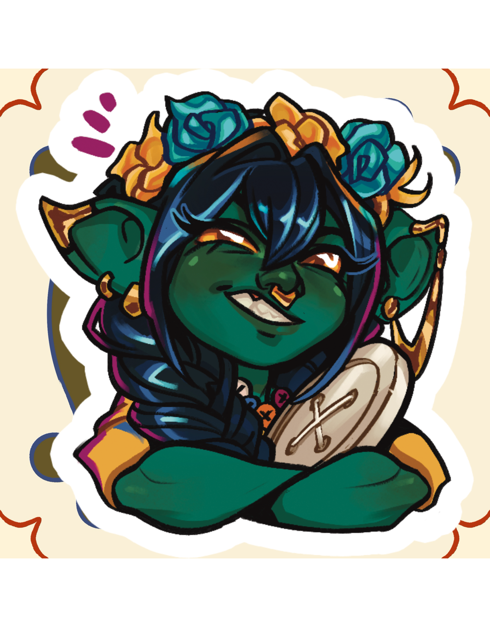 King's Plague Collective King's Plague Sticker - Nott - Critical Role Mighty Nein
