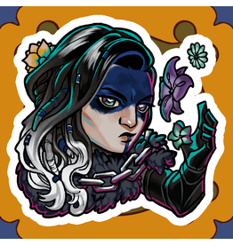 King's Plague Collective King's Plague Sticker - Yasha - Critical Role Mighty Nein