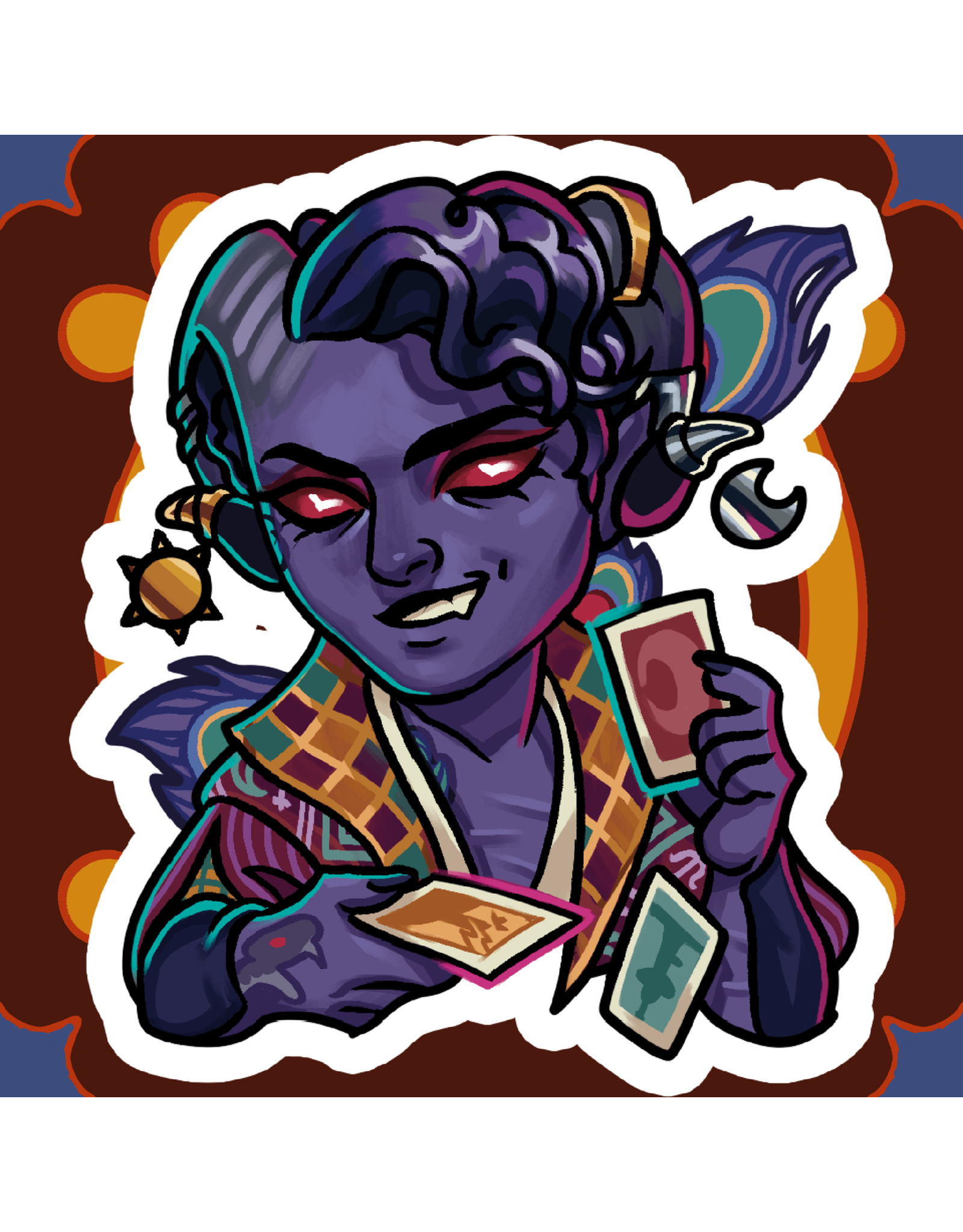 King's Plague Collective King's Plague Sticker - Mollymauk - Critical Role Mighty Nein