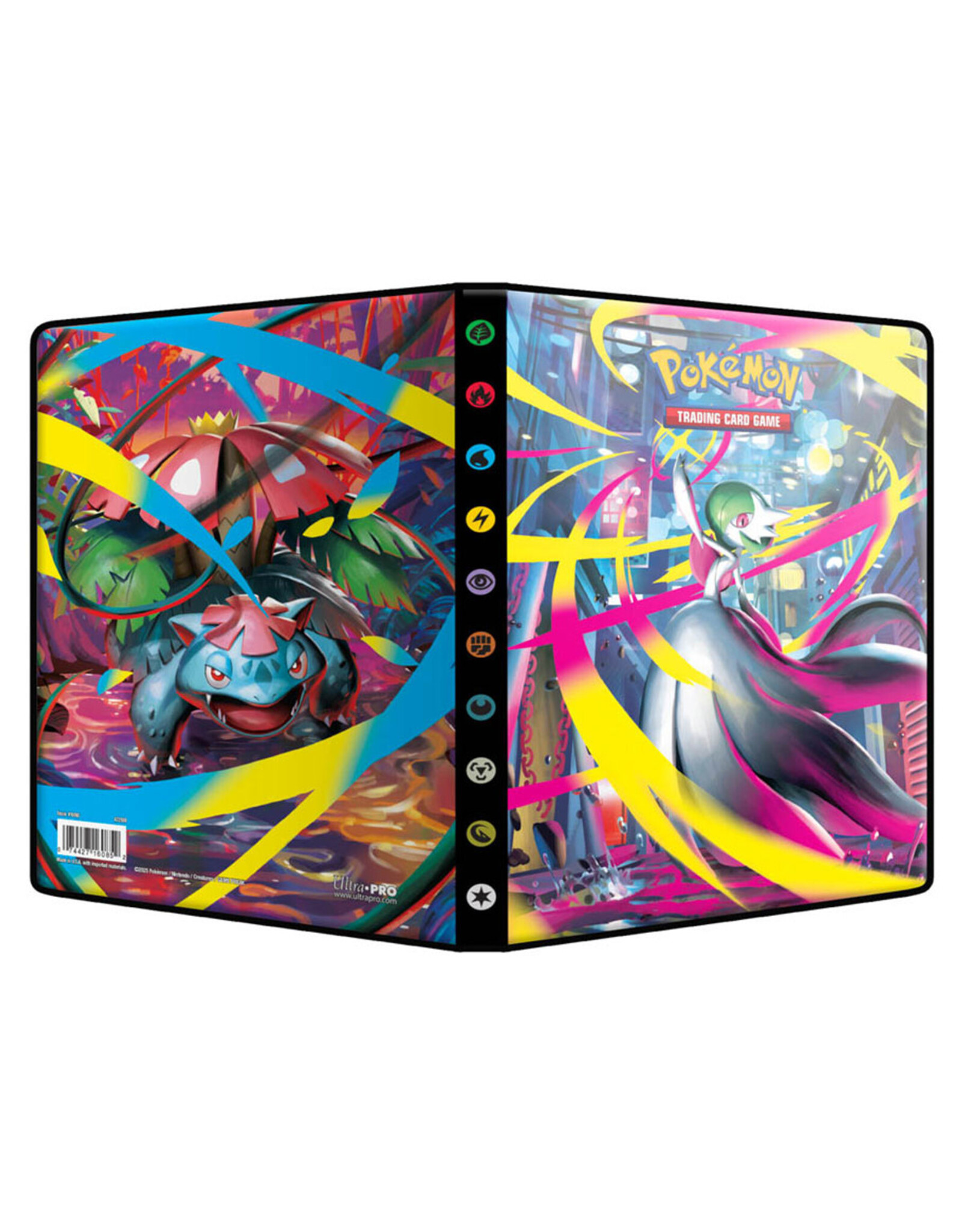 Ultra Pro Binder: 4-Pocket: Portfolio: Pokemon: Scarlet & Violet: Mega Evolution