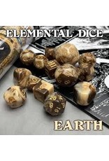 Goodman Games 14-Set Dungeon Crawl Classics Elemental Dice: Earth