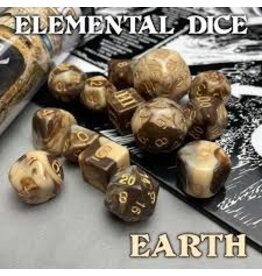Goodman Games 14-Set Dungeon Crawl Classics Elemental Dice: Earth