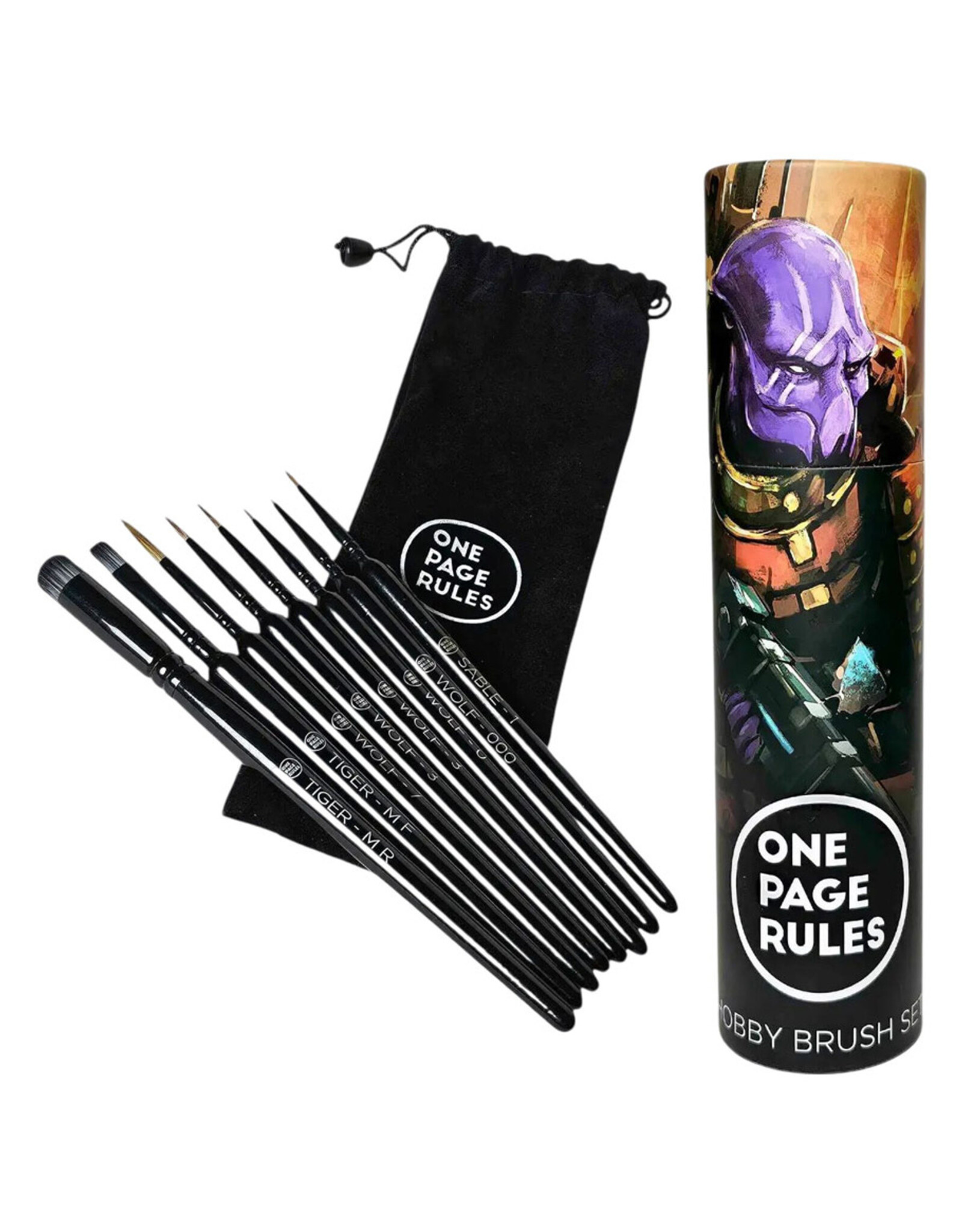 Chronicle Books One Page Rules Brush Set