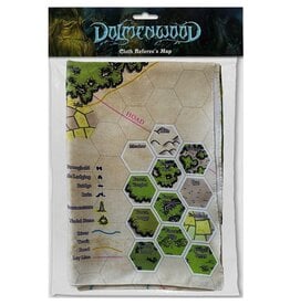 Exalted Funeral Press Dolmenwood RPG: Cloth Referee’s Map