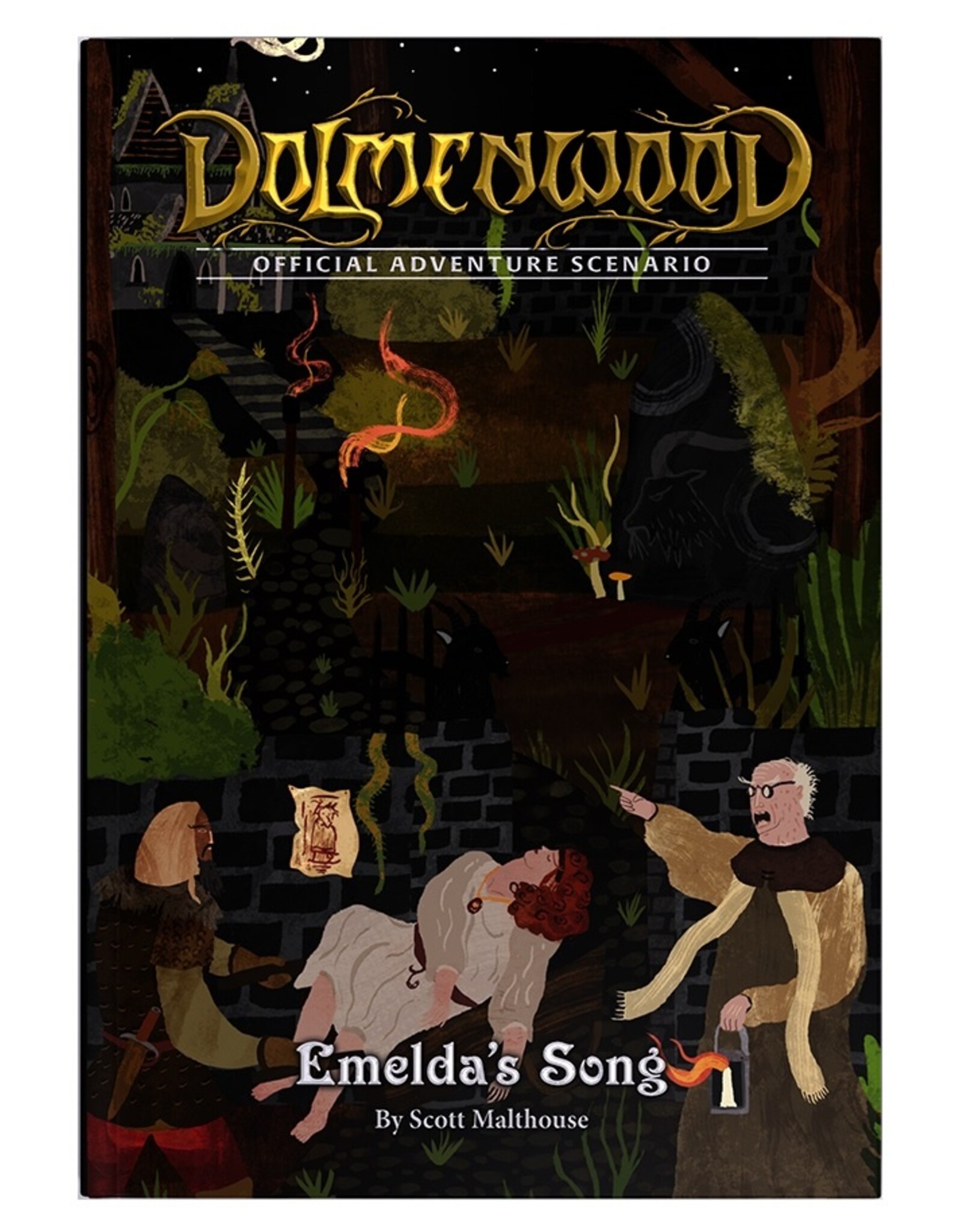 Exalted Funeral Press Dolmenwood RPG: Official Adventure Scenario - Emelda's Song