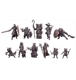 Exalted Funeral Press Dolmenwood RPG: Miniatures - Player Kindred 11 Piece Set