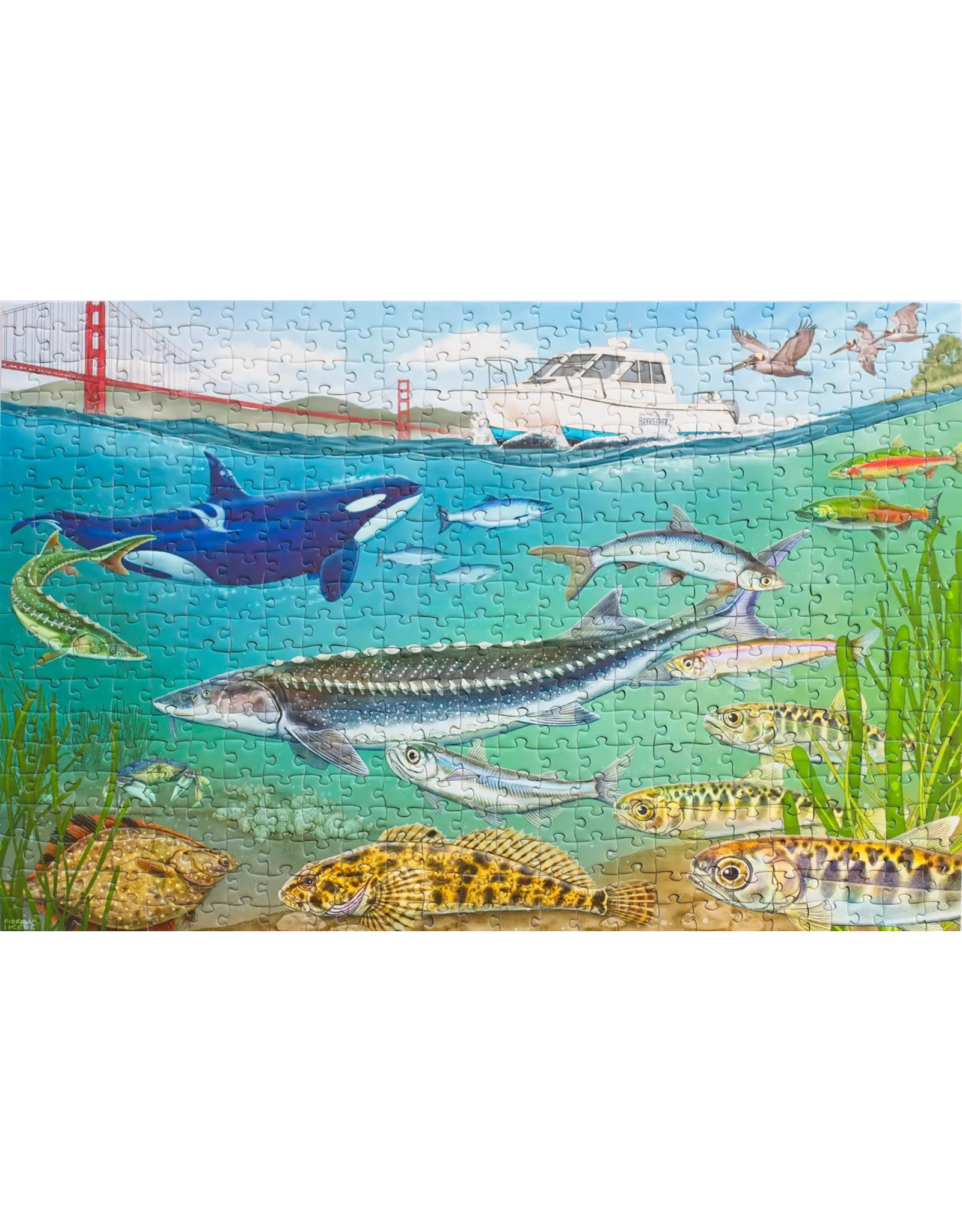 Oakland Puzzle Company Under the Bay (500pc)