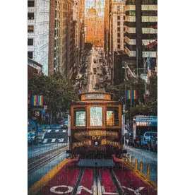 Oakland Puzzle Company Puzzle: California St. Cable Car (500pc)