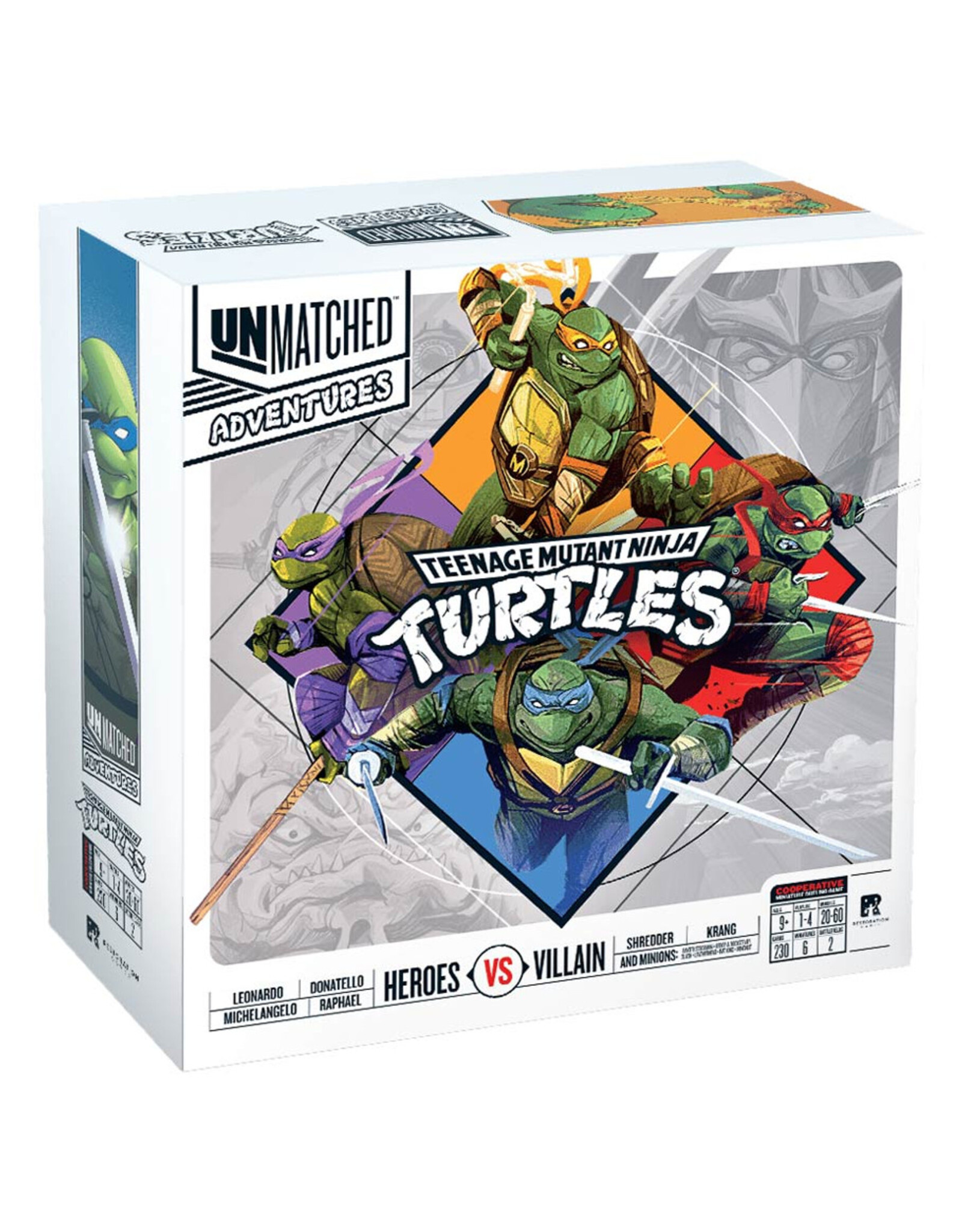 Restoration Games Unmatched Adventures: Teenage Mutant Ninja Turtles