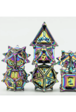 Foam Brain Warrior's Flail: Mystic - Metal RPG Dice Set
