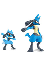 Bandai Pokepla Pokemon Model Kit: Riolu & Lucario