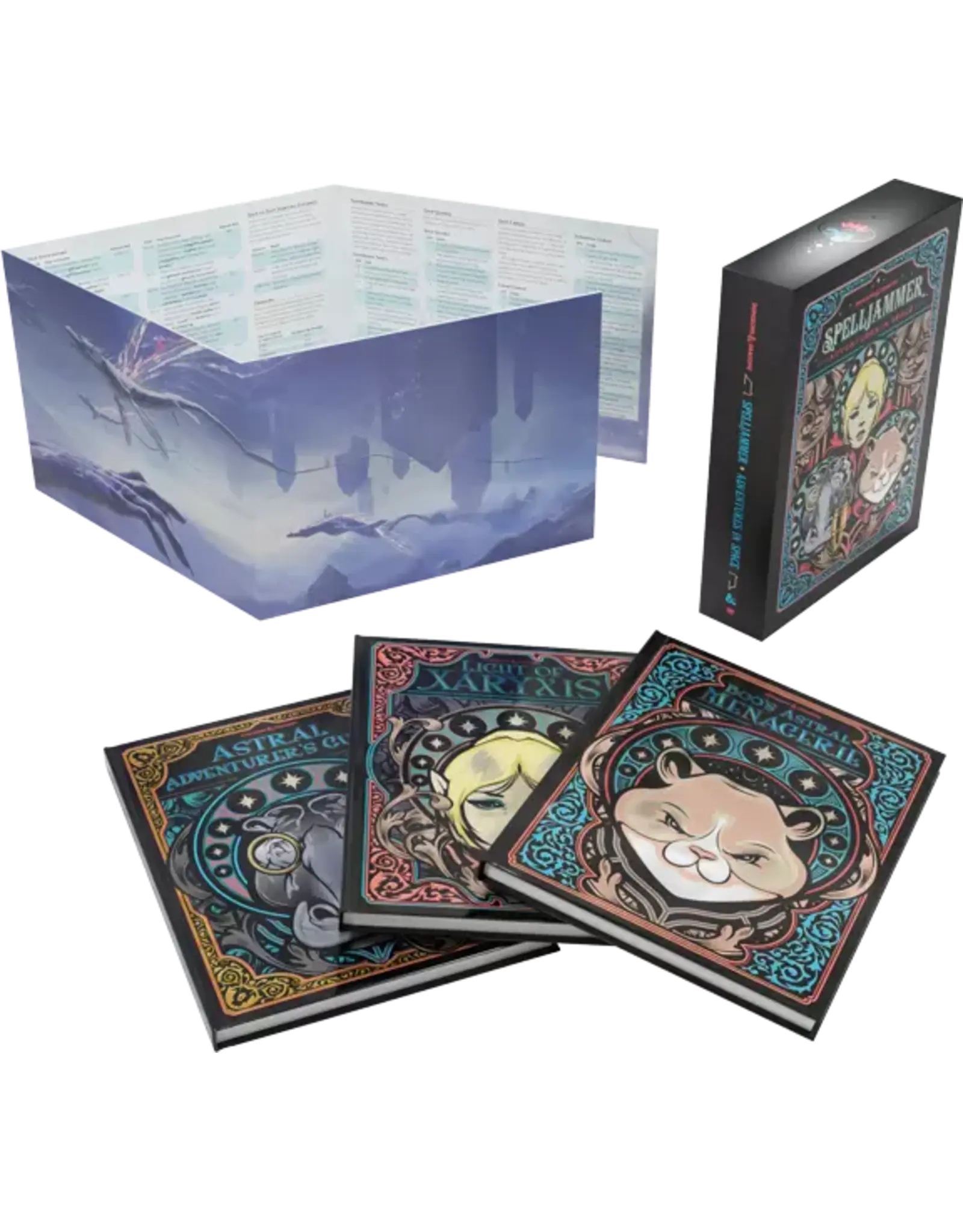 D&D D&D 5E: Spelljammer: Adventures in Space Alt Cover (3 Book Set)