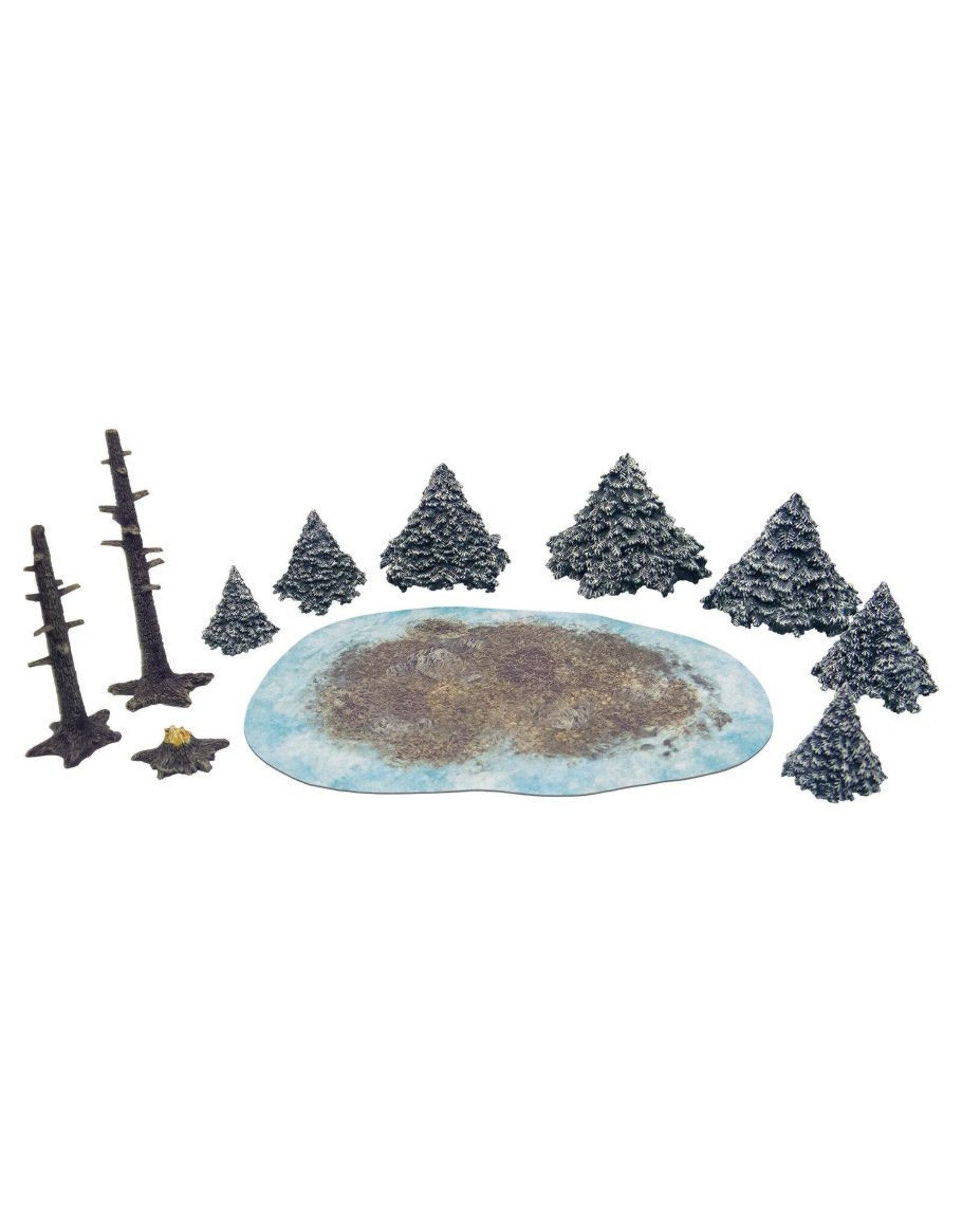 Monster Fight Club Terrain: Snowy Pine Forest