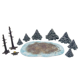 Monster Fight Club Terrain: Snowy Pine Forest