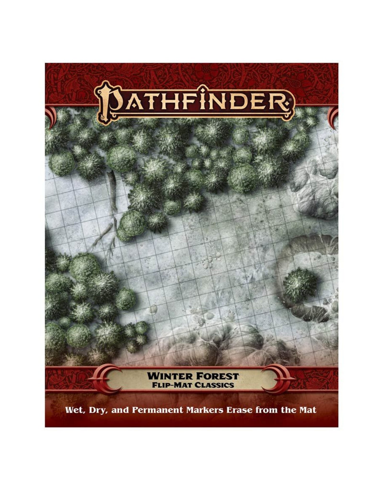 Paizo Publishing Pathfinder 2E: Flip-Mat: Winter Forest