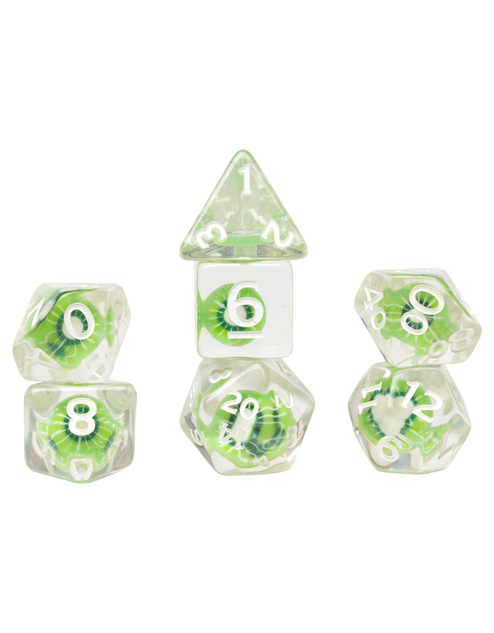 Sirius Dice 7-Set Fruit Slice Dice: Kiwi