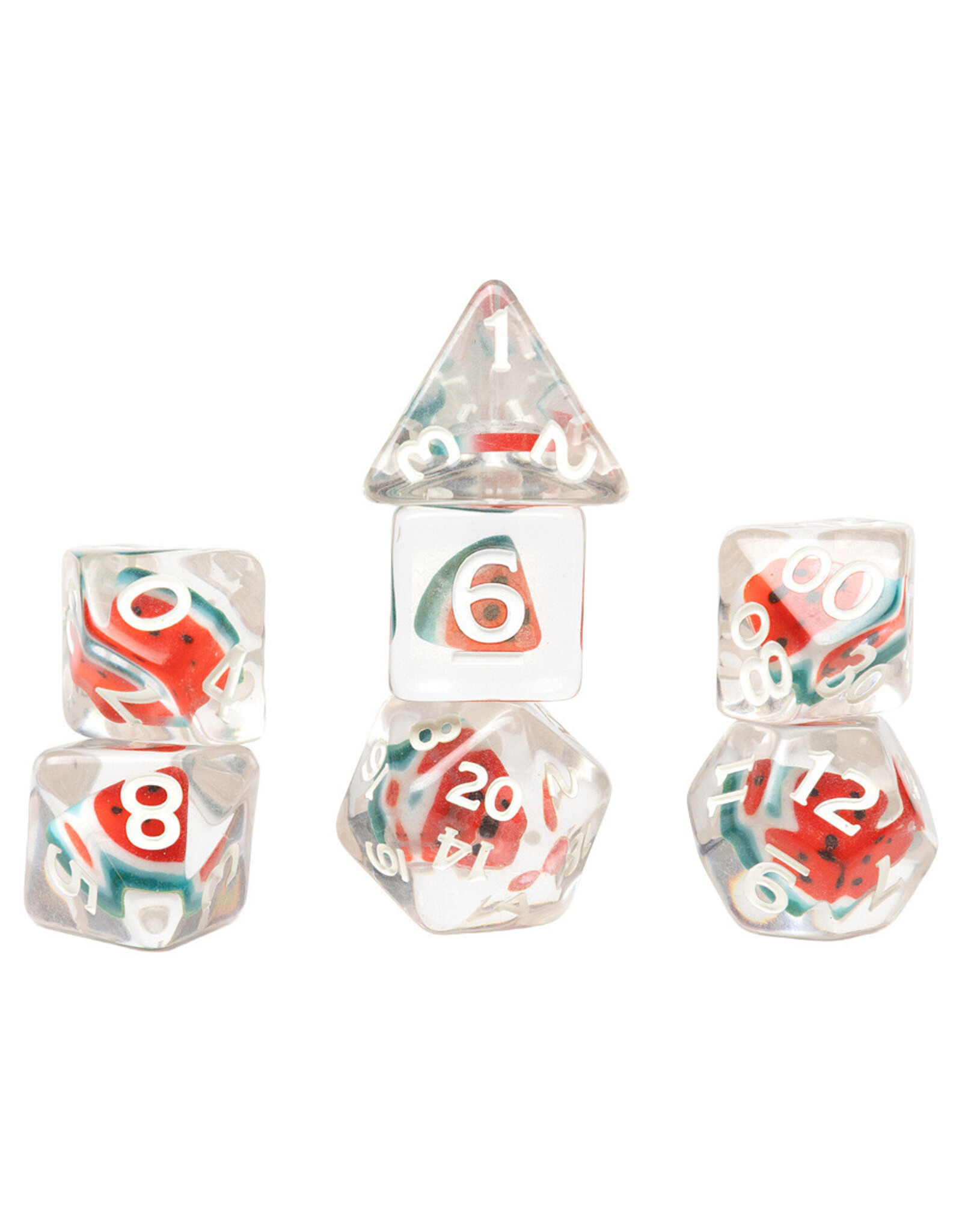 Sirius Dice 7-Set Fruit Slice Dice: Watermelon