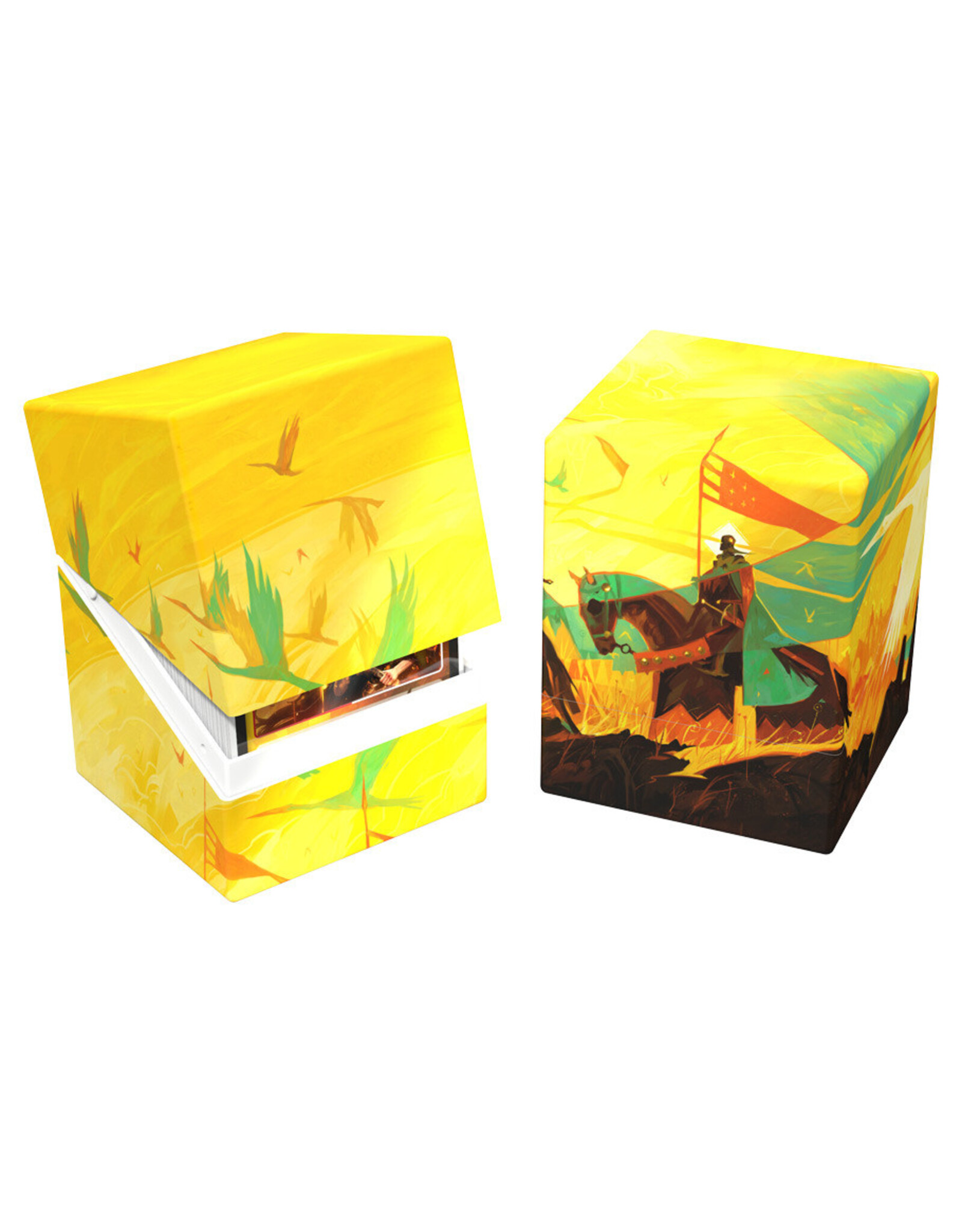 Ultimate Guard Deck Box: Boulder: Return To Earth: 100+: Duopack: Artist Edition: Dominik Mayer (2)