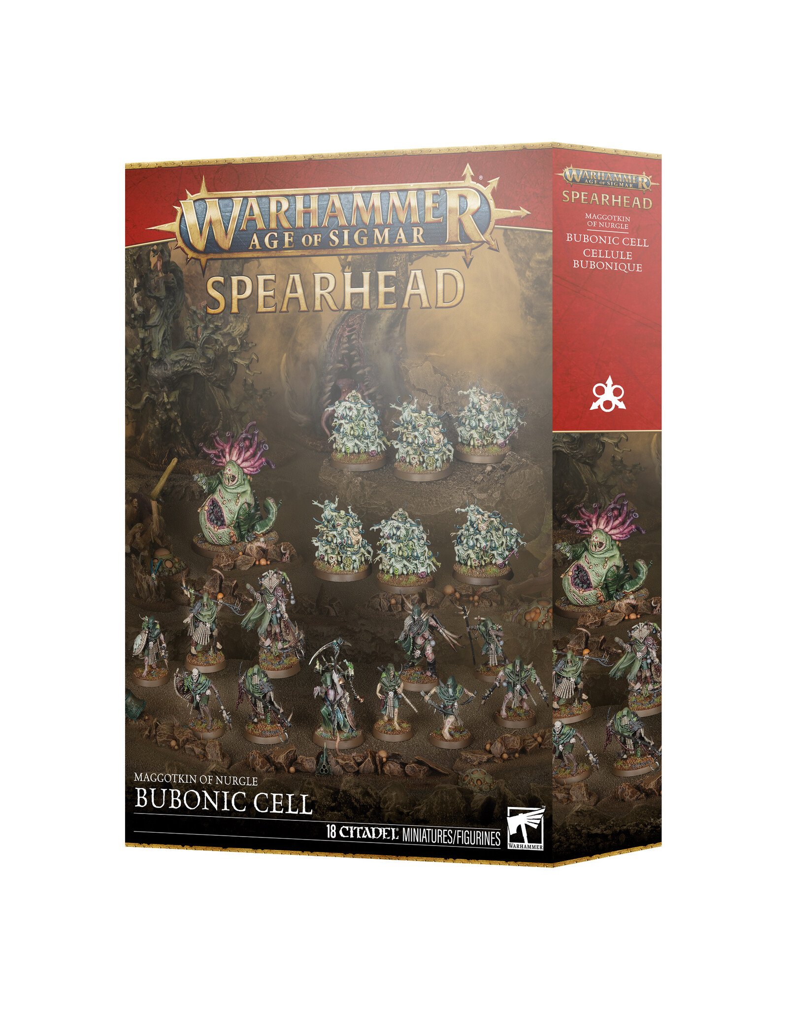 Age of Sigmar Spearhead: Maggotkin of Nurgle: Bubonic Cell