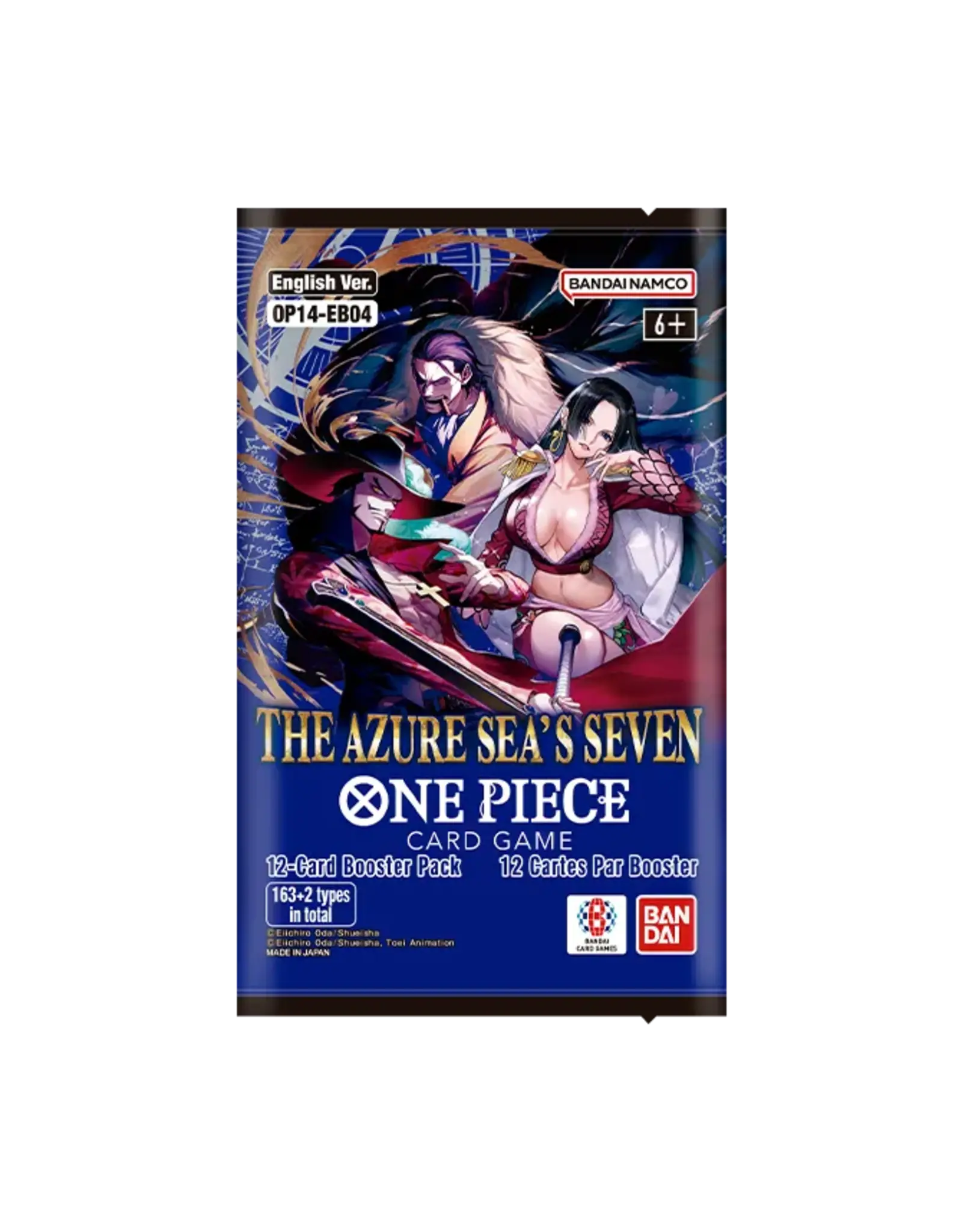 Bandai One Piece CCG Azure Sea's Seven OP 14 Booster Pack