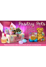 Foam Brain Pastry Pets: Dessert Dice and Enamel Pins
