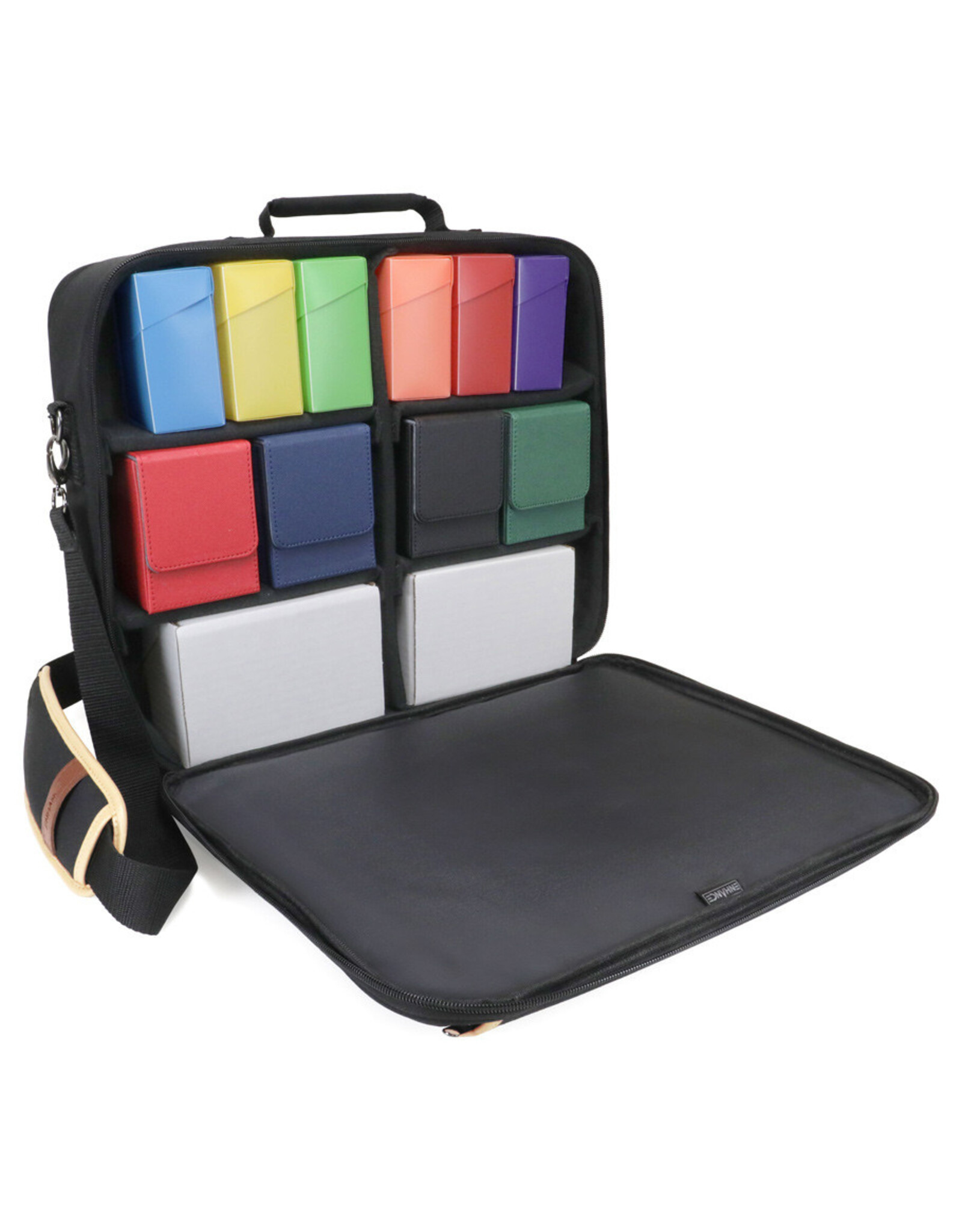 Enhance: Designer TCG Shoulder Bag Black