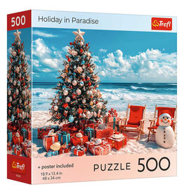 Trefl Puzzle: Holiday in Paradise 500 Piece (Trefl Red)