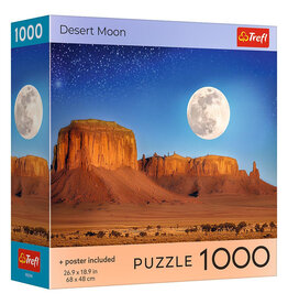 Trefl Puzzle: Desert Moon 1000 Piece (Trefl Red)