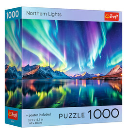 Trefl Puzzle: Northern Lights 1000 Piece (Trefl Red)