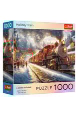 Trefl Puzzle: Holiday Train 1000 Piece (Trefl Red)