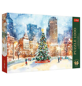 Trefl Puzzle: Central Park Winter Wonderland 1000 Piece (Premium Plus)