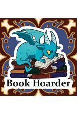 King's Plague Collective King's Plague Sticker - Book Hoarder