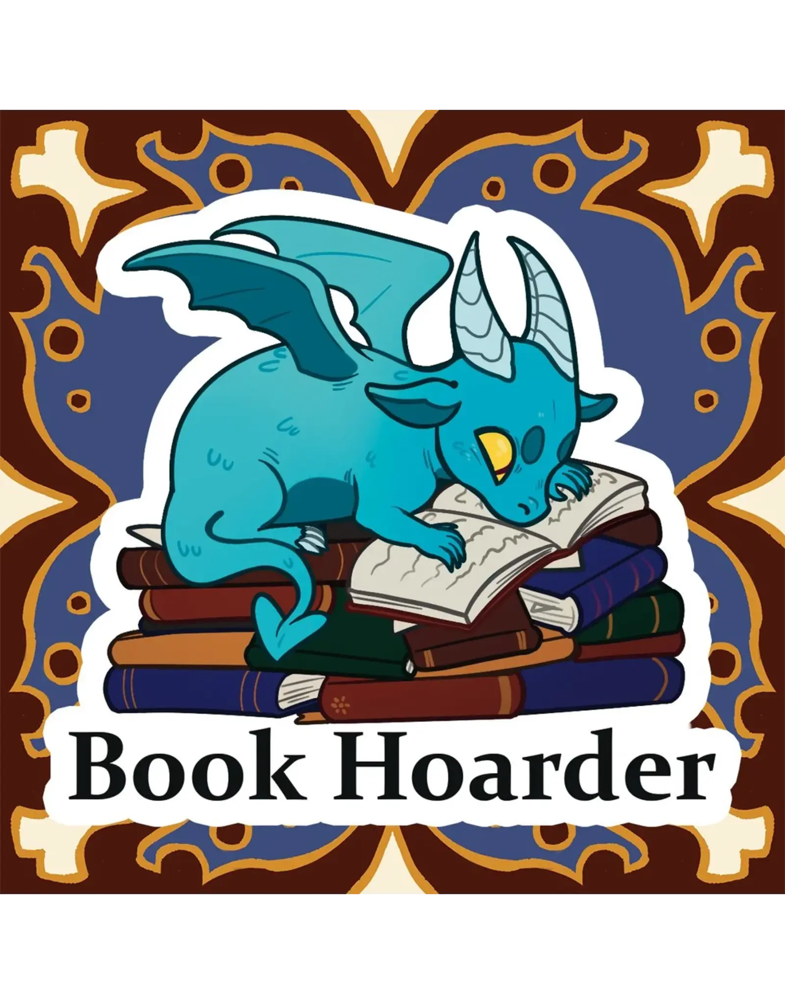 King's Plague Collective King's Plague Sticker - Book Hoarder