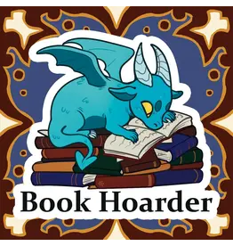 King's Plague Collective King's Plague Sticker - Book Hoarder