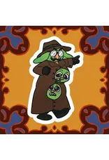 King's Plague Collective King's Plague Sticker - 3 Goblins in a Trench Coat