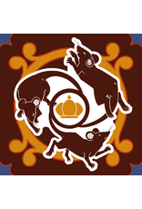 King's Plague Collective King's Plague Sticker - Rat King Logo