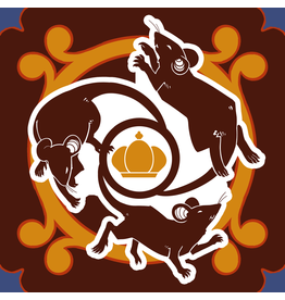 King's Plague Collective King's Plague Sticker - Rat King Logo