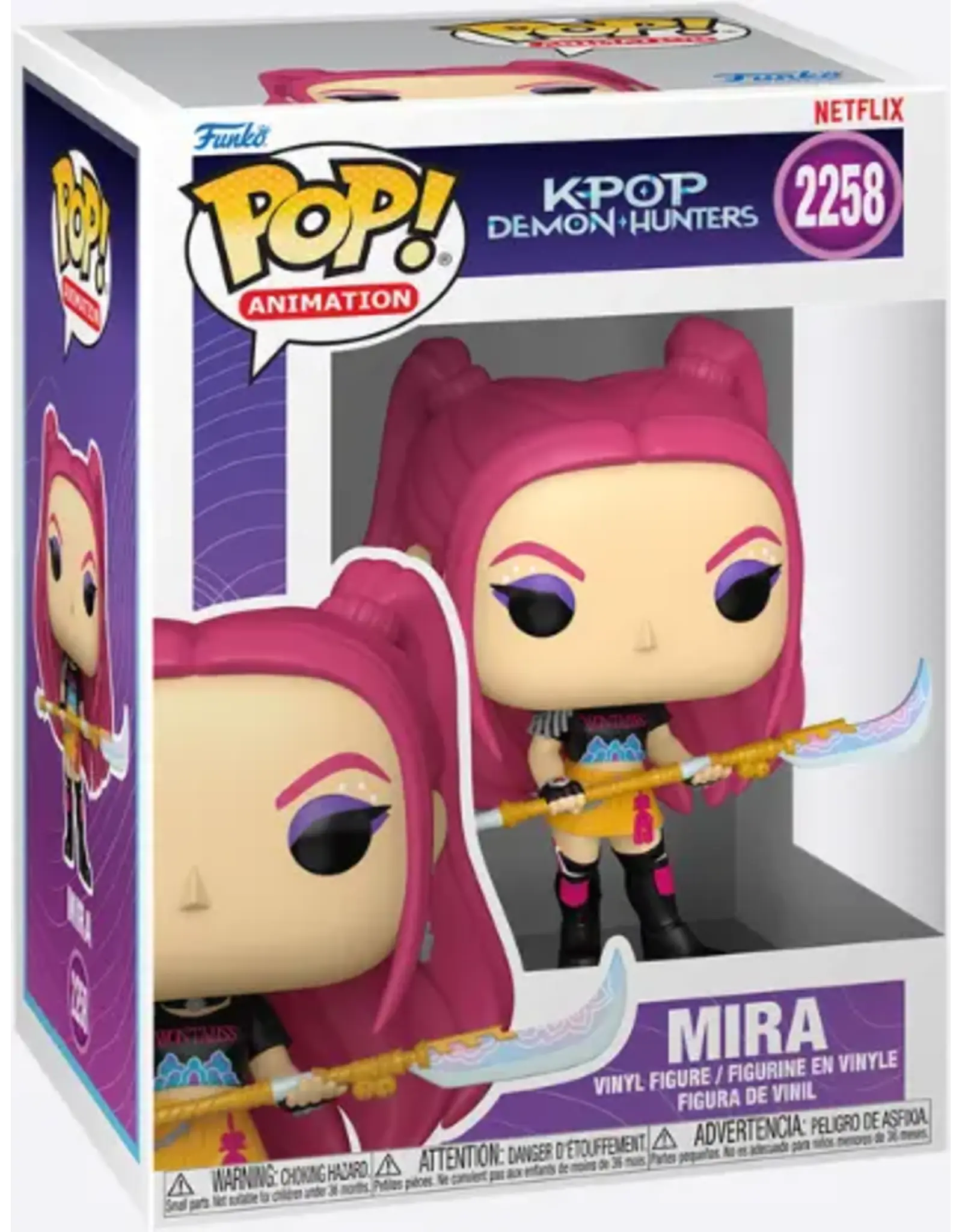 Funko Pop Figure KPOP Demon Hunters Mira