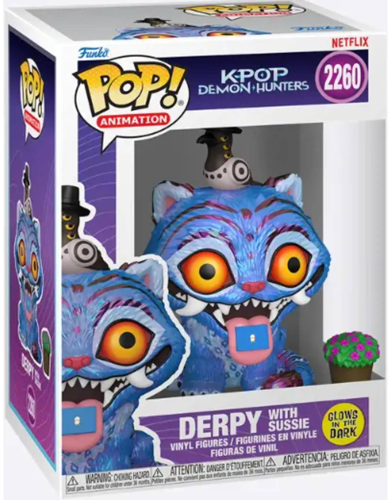 Funko Pop Figure KPOP Demon Hunters Derpy with Sussie