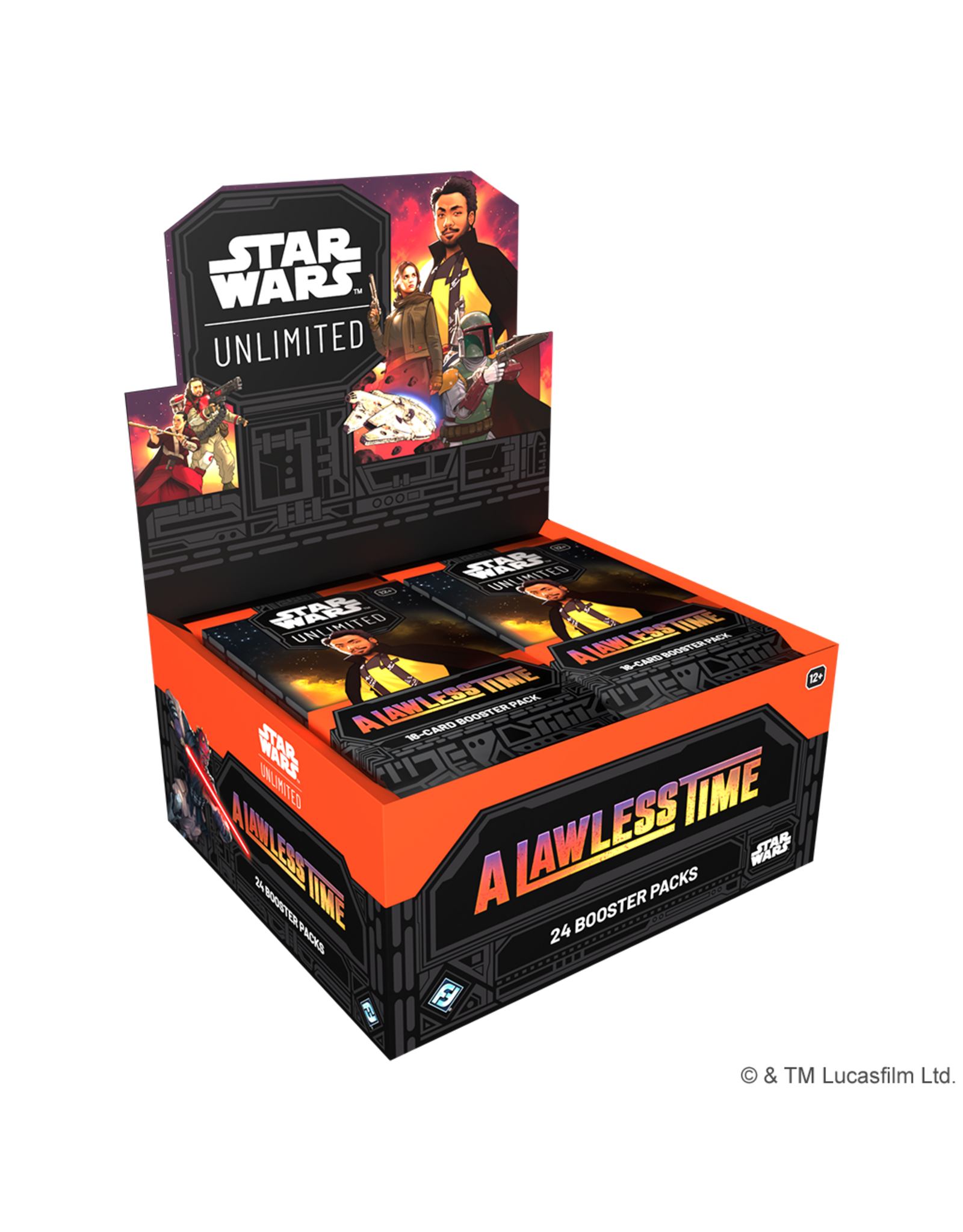 Fantasy Flight Games Star Wars: Unlimited - A Lawless Time: Booster Display