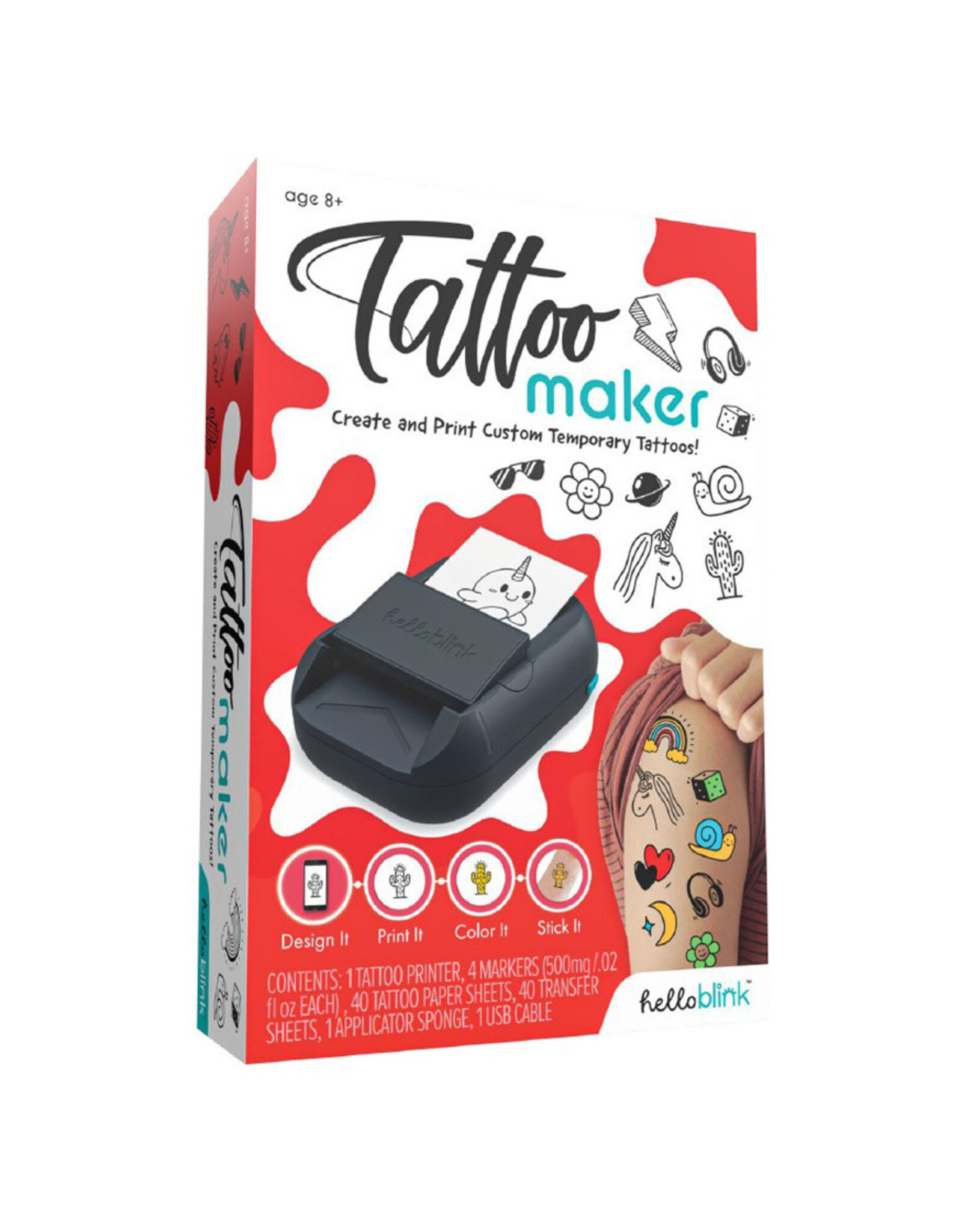 Gamewright Hello Blink: Tattoo Maker