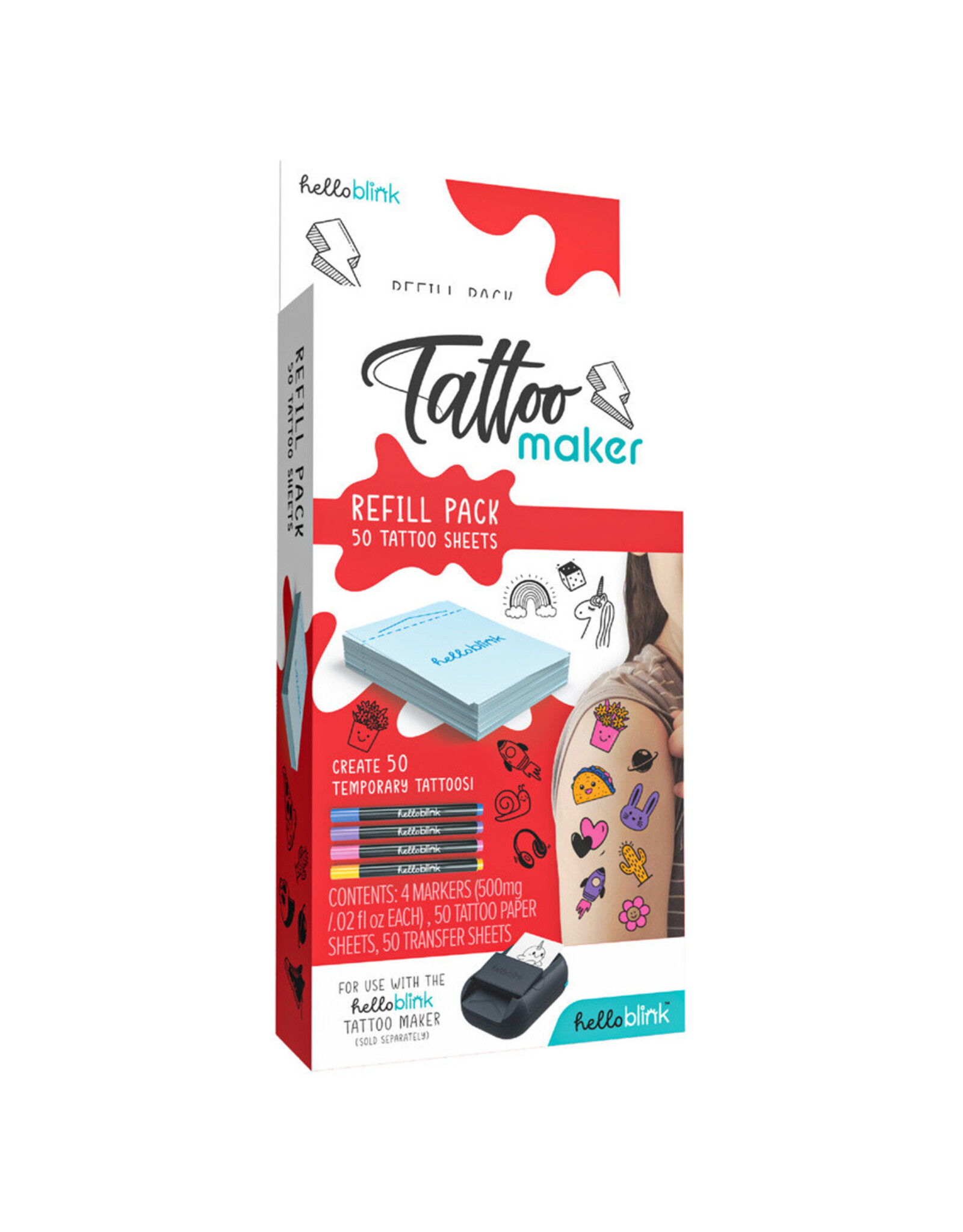 Gamewright Hello Blink: Tattoo Maker Refill Pack