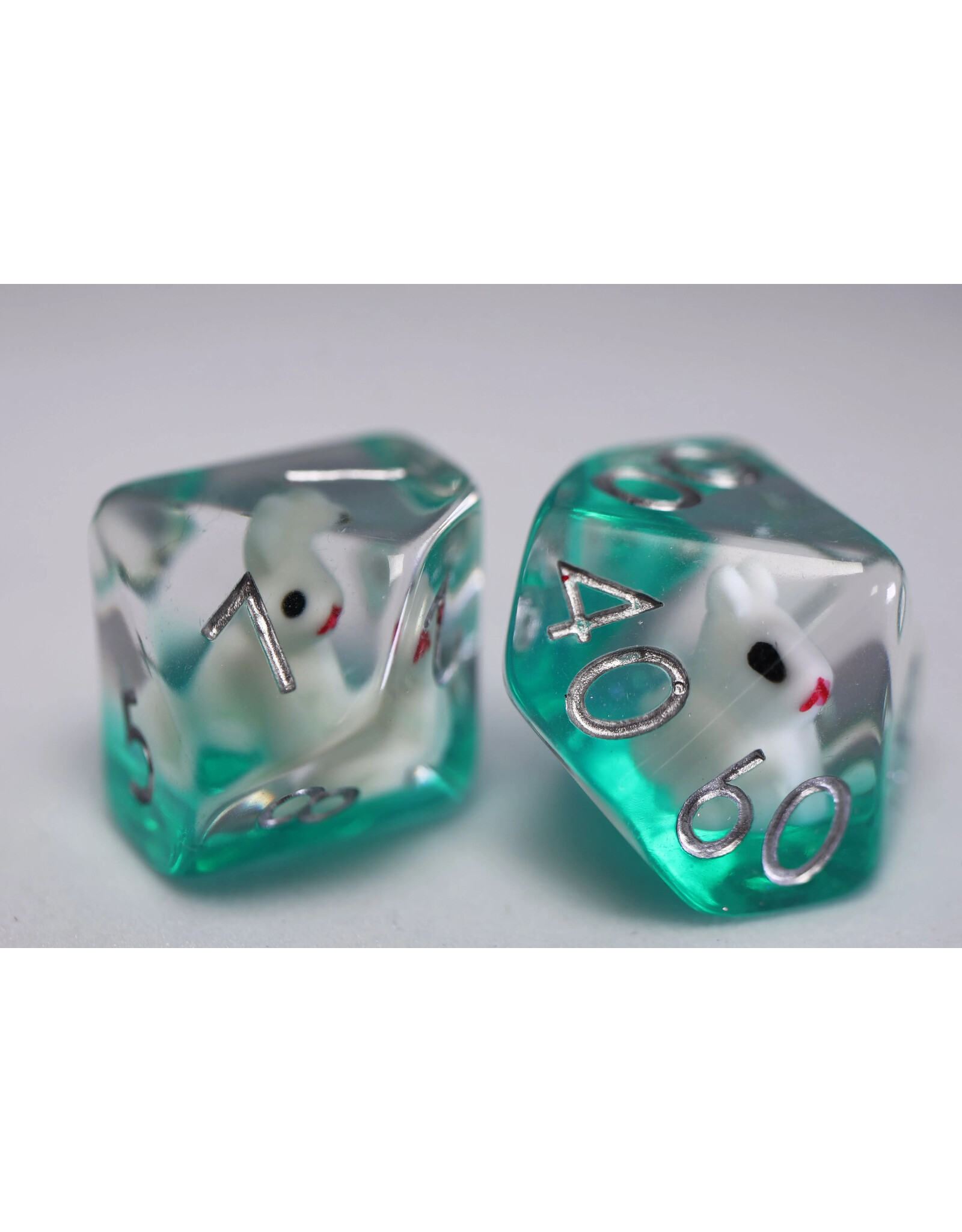 Foam Brain Bouncing Bunny RPG Dice Set